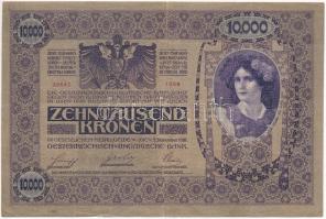 1918. 10.000K piros "MAGYARORSZÁG" felülbélyegzéssel T:III
Adamo K40