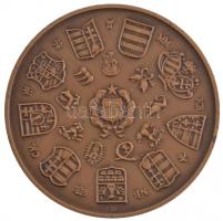 Csúcs Viktória (1934-) 1979. "Magyar Éremgyűjtők Egyesülete 1969-1979" kétoldalas Br emlék...