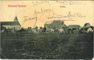 1915 Fülek, Filakovo; látkép, vár. W. L. Bp. 5960. Andor Ernő kiadása / Filakovsky hrad / general view, castle (EM)