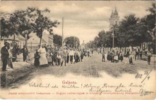 1902 Galánta, Fő utca, üzlet. Divald műintézetéből / main street, shop (EK)