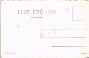 Érsekújvár, Nové Zámky; Kossuth Lajos tér és szobor, Hangos István "Őrangyal" temetkezési ...