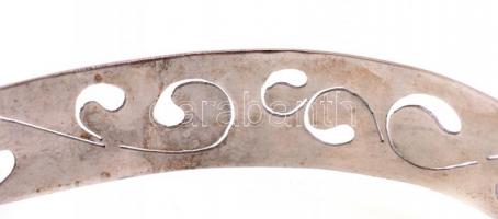 Ezüst (Ag) nagyméretű fülbevaló pár 10,29 g, 8 cm