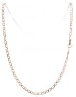 Ezüst (Ag) nyaklánc. Jelzett. 5,44 g, 46 cm.