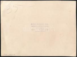 1940 Katonatisztek estélye dátumozott, pecséttel jelzett fotó