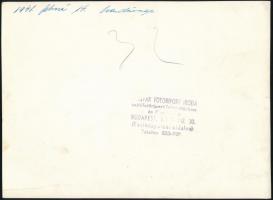 1941Csendőrnapi díszszemle MFI pecséttel jelzett fotó 23x17 cm,