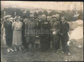 1940 Kis Ludovika tisztavatás után sérült fotó 23x18 cm