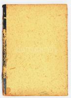 Gombosi György: Új magyar rajzművészet. Rippl Rónaitól a Nyolcakig. Bp., 1945, Erasmus. Kiadói félvá...