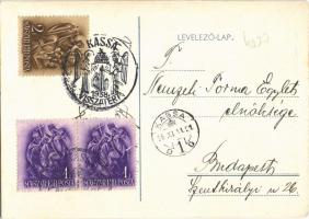 Magyar Nemzet. Pethő Sándor új napilapja / Hungarian daily newspaper advertising art postcard + &quo...