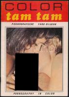 cca 1960-1970 Color Tam Tam, dán pornó magazin.