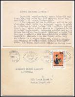 1964 Tamkó Sirató Károly (1905-1980) József Attila-díjas költő, műfordító Jövőbuvárok c. versének gé...