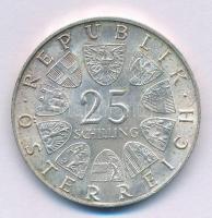 Ausztria 1967. 25Sch Ag "250 éve született Mária Terézia" T:1- patina Austria 1967. 25 Sch...