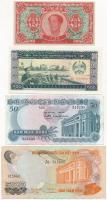 7xklf ázsiai bankjegytétel T:I-III 7xdiff Asian banknote lot C:UNC-F