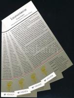 2006 4 db sorszámkövető Puskás emlékkártya