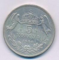 1900KB 5K Ag "Ferenc József" T:2- Adamo K7