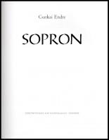 Csatkai Endre: Sopron. Bp., 1971, Képzőművészeti Alap.  Kiadói egészvászon-kötés, kiadói szakadozott...