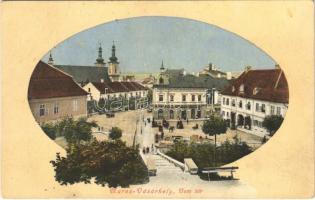 1911 Marosvásárhely, Targu Mures; Bem tér, piac / square, market