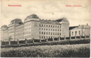 1909 Marosvásárhely, Targu Mures; Katonai alreáliskola / military cadet school