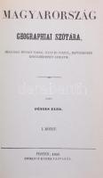 Fényes Elek: Magyarország geographiai szótára I-II. Bp., 1984, Magyar Könyvkiadók és Könyvterjesztők...