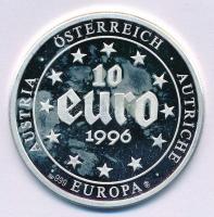1996. 10 Euro Ag "Ausztria - Károly templom" (20g/0.999/40mm) T:1 (eredetileg PP)
1996. 1...