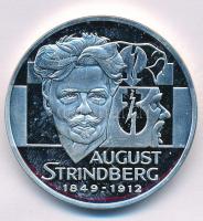 Svédország 1996. 20 Ecu Ag August Strindberg T:PP fo., ujjlenyomat Sweden 1996. 20 Ecu Ag Gustaf II Adolf C:PP spotted, fingerprint