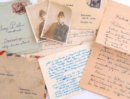 cca 1940-1955 A báró Lipthay család családi levelezése. kb 60 db levél Lipthay Béla, Béláné, Bálint ...