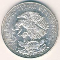 Mexikó 1968. 25P Ag "Olimpia" II.típus T:2/3 pici ph.