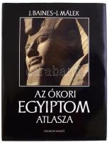 Baines, John - Málek, Jaromir: Az ókori Egyiptom atlasza. Bp., é.n. Helikon. Egészvászon kötésben, papír védőborítóval