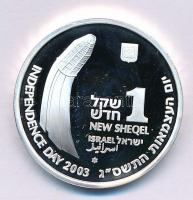 Izrael 2003. 1NS Ag "Izraeli Űrprogram / Függetlenség" tanúsítvánnyal T:PP
Israel 2003. 1...