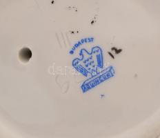 Aquincum porcelán vadkacsa pár. Kézzel festett, jelzett, hibátlan. m:6,5 cm