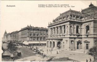 Budapest VI. Andrássy út, M. kir. operaház, Windsor Nagykávéház (EK)