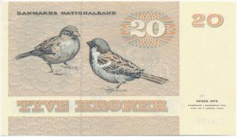 Dánia 1979-1988. (1972) 20K T:I-
Denmark 1979-1988. (1972) 20 Kroner C:AU
Krause P#49