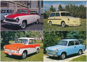 9 db MODERN moívum képeslap: autók / 9 modern motive postcards: automobiles, cars