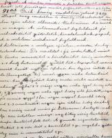 cca 1918-26 Dalman (Dallmann) József (1844 v. 45-?), bakonysárkányi nyugalmazott plébános kéziratos ...