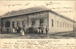 1903 Budapest XVIII. Pestszentlőrinc, Pusztaszentlőrinc, Szentlőrinc; Krautschneider József lámpagyára