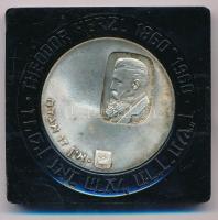 Izrael 1960. 5L Ag "Izarel függetlenségének 12. évfordulója / Herzel Tivadar születésének 100. ...