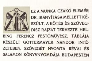 cca 1910 Magyar Festők. Negyvenöt rézfénynyomatú műlap, bevezető tanulmánnyal. Szerkeszti. Koromghi ...