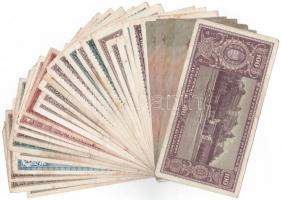 31db vegyes pengő bankjegy T:II-III