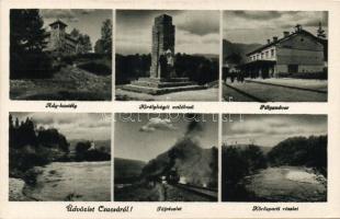 Csucsa with railway-station