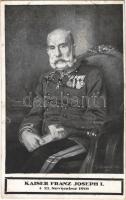 1916 Kaiser Franz Joseph I / Emperor Franz Joseph I of Austria, obituary card s: Wassmuth (fl)