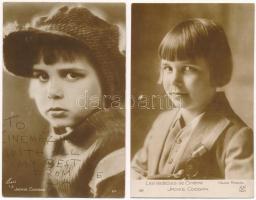 10 db RÉGI motívum képeslap: külföldi színészek / 10 pre-1945 motive postcards: European and America...