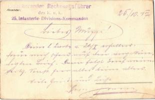 1917 Verbotene Früchte / WWI Austro-Hungarian K.u.K. military art postcard. artist signed  + "L...
