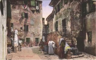 1912 Grado, Altstadt / old town, street view (EK)