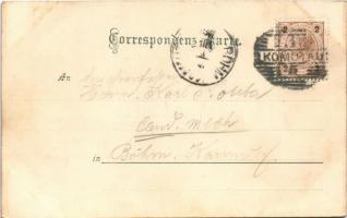 1898 Chomutov, Komotau; Marktplatz / market square (r)