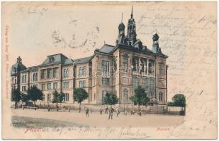 1901 Plzen, Pilsen; Museum. Verlag v. Josef Milt (r)