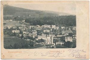 1902 Janské Lázne, Johannisbad (Krkonose, Riesengebirge); (wet damage)
