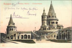 1906 Budapest I. Halászbástya. Taussig Arthur 5332. (EK)