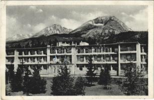 Tátraszéplak, Tatranska Polianka, Westerheim  (Tátra, Magas-Tátra, Vysoké Tatry); Sanatorium Dr. Guhr / szanatórium / sanatorium (lyuk / hole)