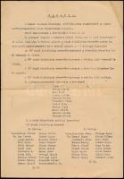 1940 Cserkészfüzet, benne ceruzás bejegyzésekkel, írásokkal. + 1940. júl. 10. napiparancs