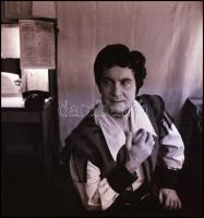 1970 Simándi József operaénekesről készített felvételek, 26 db vintage NEGATÍV Kotnyek Antal (1921-1...