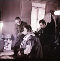 1970 Simándi József operaénekesről készített felvételek, 26 db vintage NEGATÍV Kotnyek Antal (1921-1...